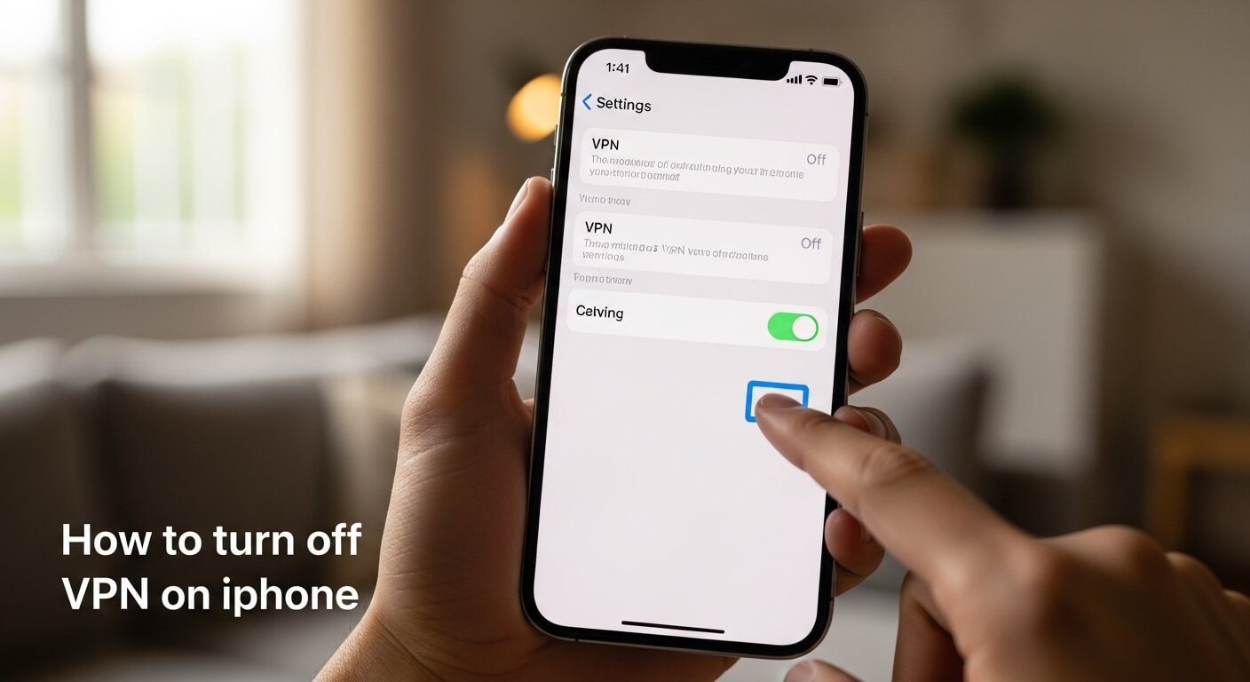 how to turn off vpn on iphone