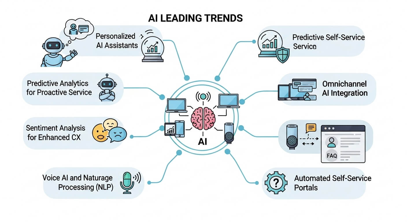 What Are the Leading Trends in AI-Powered Customer Service?