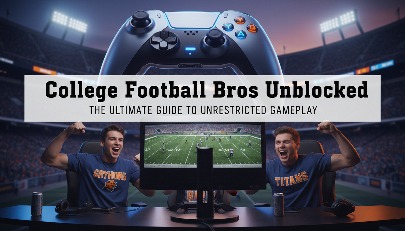 College Football Bros Unblocked: The Ultimate Guide to Unrestricted Gameplay