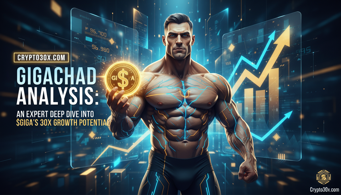 Crypto30x.com Gigachad Analysis: An Expert Deep Dive into $GIGA's 30x Growth Potential
