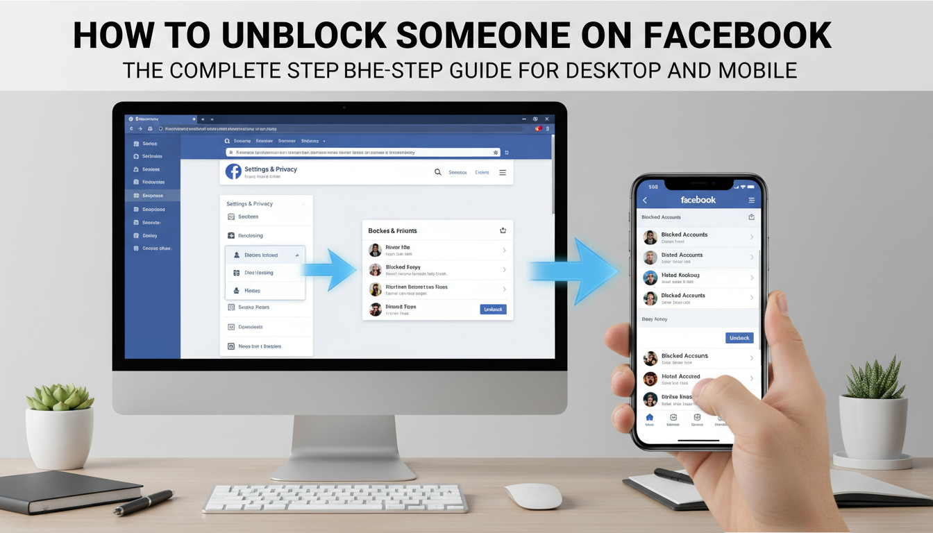 How to Unblock Someone on Facebook: The Complete Step-by-Step Guide for Desktop and Mobile