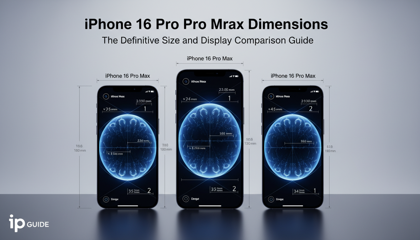 iPhone 16 Pro Max Dimensions: The Definitive Size and Display Comparison Guide
