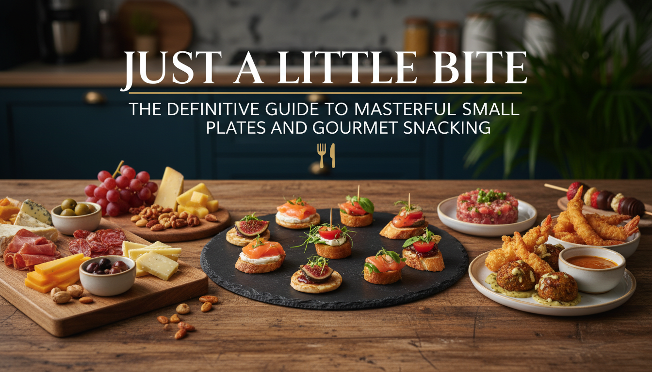 Just A Little Bite: The Definitive Guide to Masterful Small Plates and Gourmet Snacking