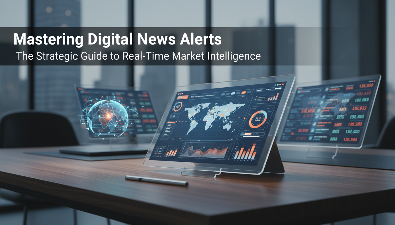 Mastering Digital News Alerts: The Strategic Guide to Real-Time Market Intelligence