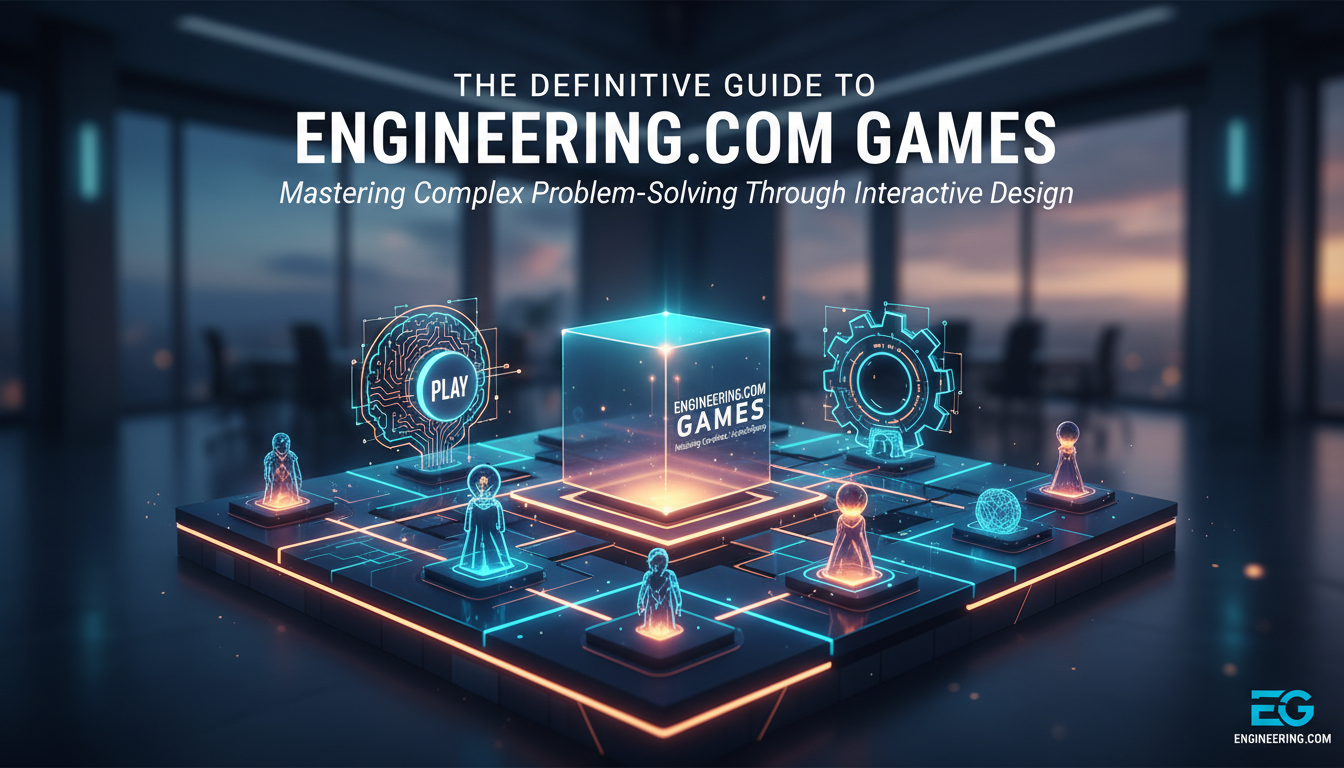 The Definitive Guide to Engineering.com Games: Mastering Complex Problem-Solving Through Interactive Design