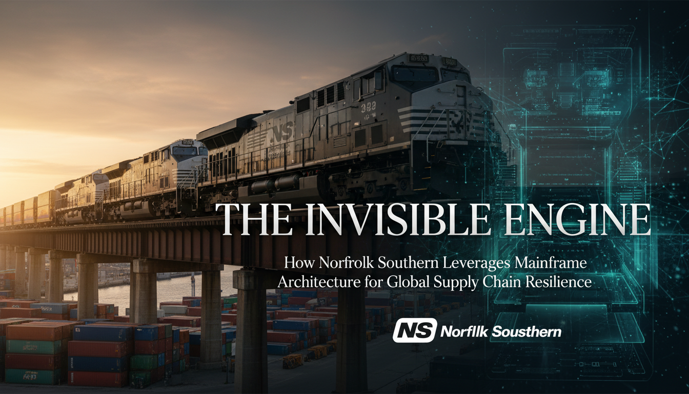 The Invisible Engine: How Norfolk Southern Leverages Mainframe Architecture for Global Supply Chain Resilience