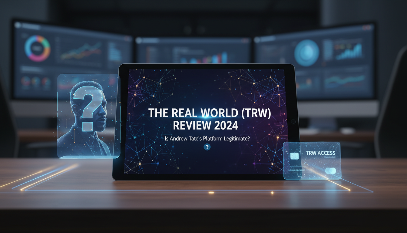The Real World (TRW) Review 2024: Is Andrew Tate’s Platform Legitimate?