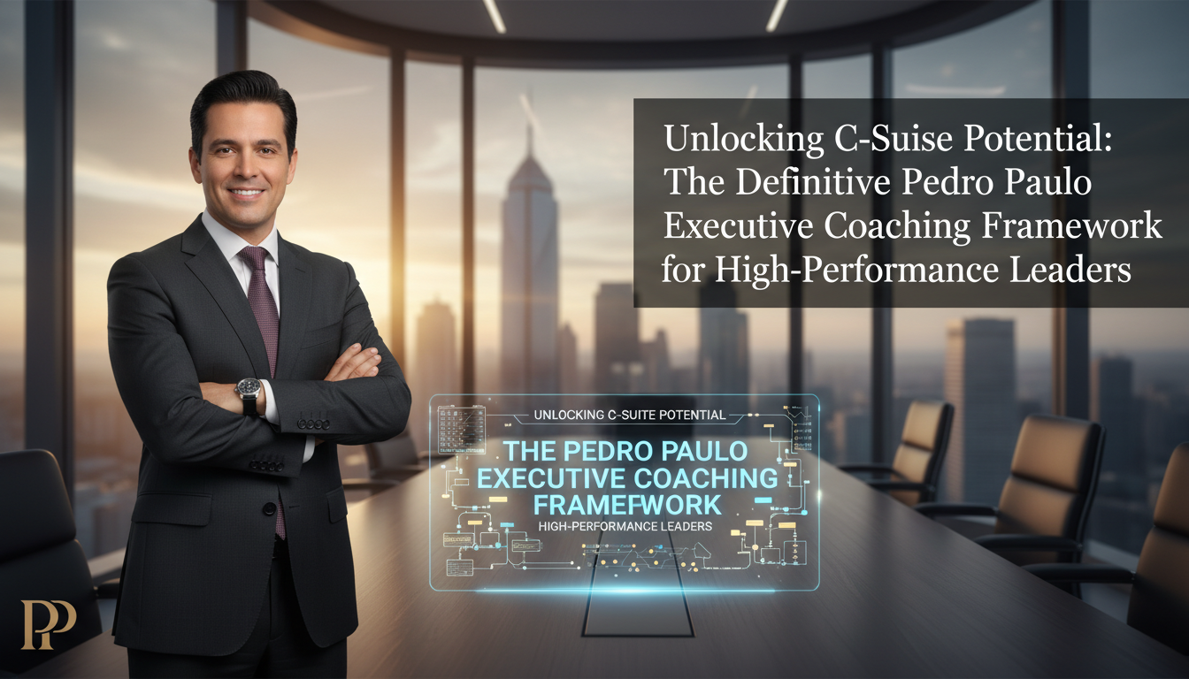Unlocking C-Suite Potential: The Definitive Pedro Paulo Executive Coaching Framework for High-Performance Leaders