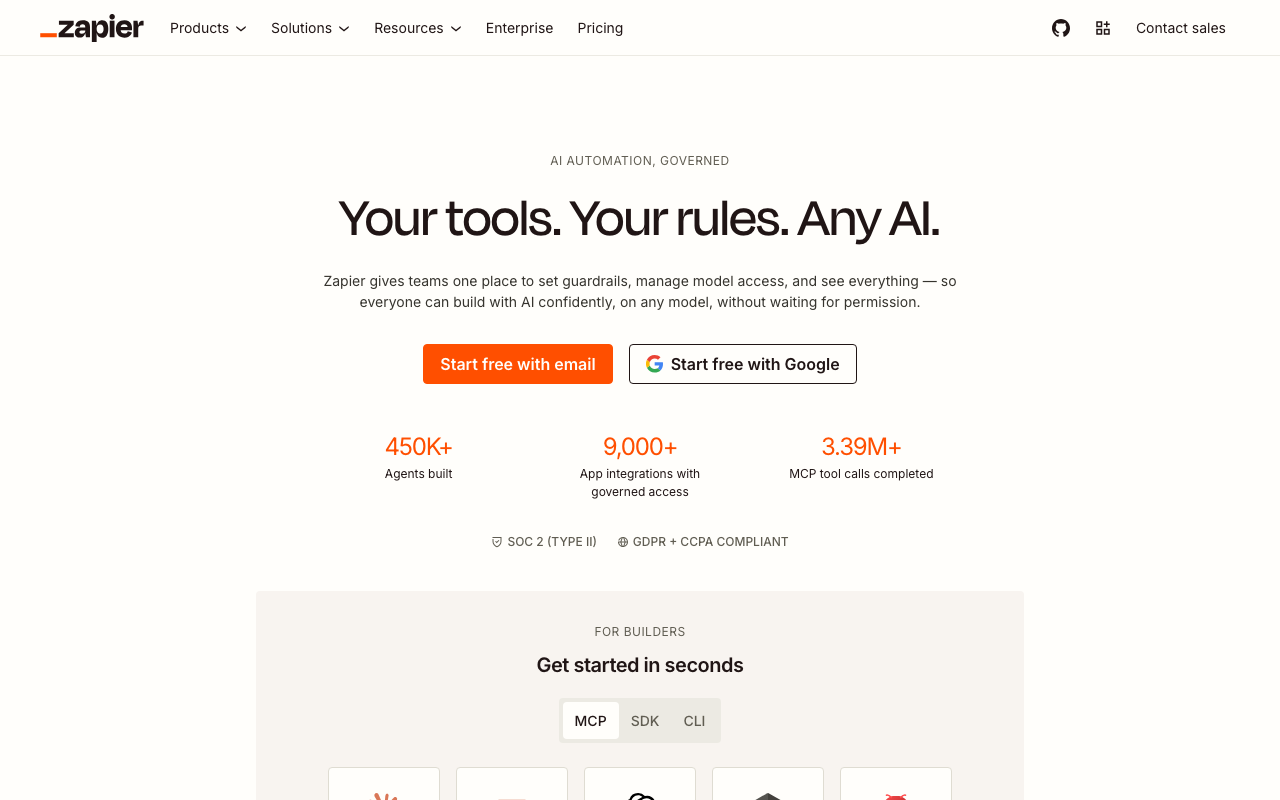 Zapier screenshot