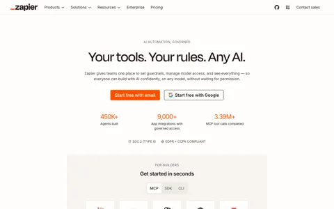 Zapier screenshot
