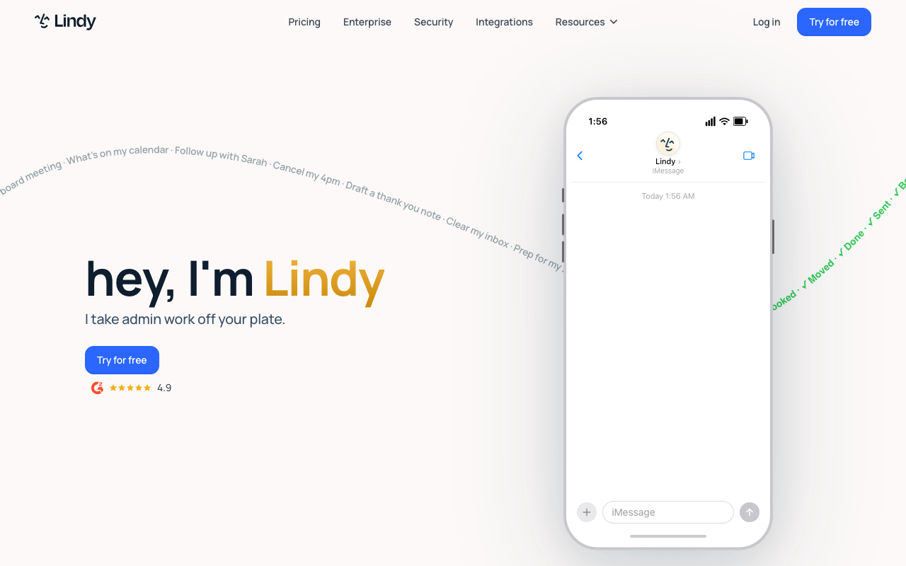Lindy screenshot