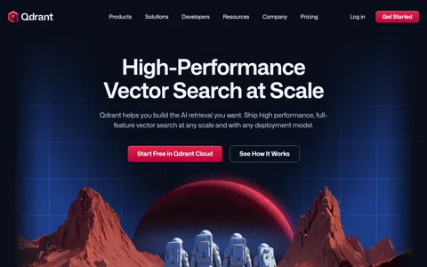 Qdrant screenshot