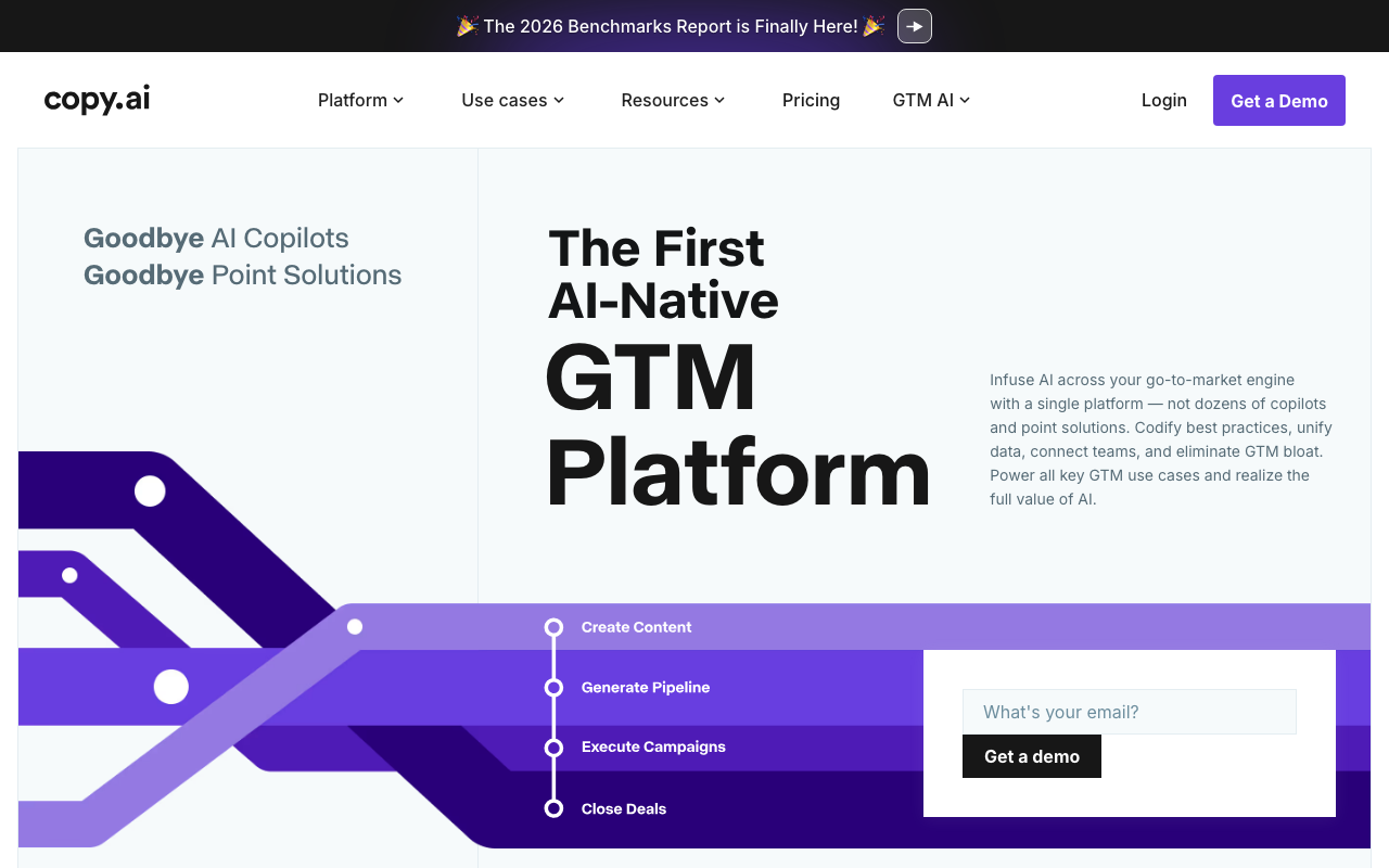 Copy.ai screenshot