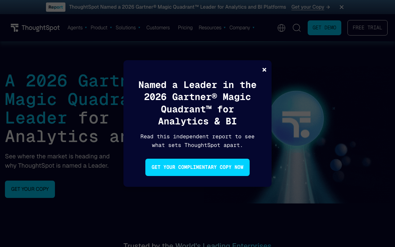 ThoughtSpot screenshot