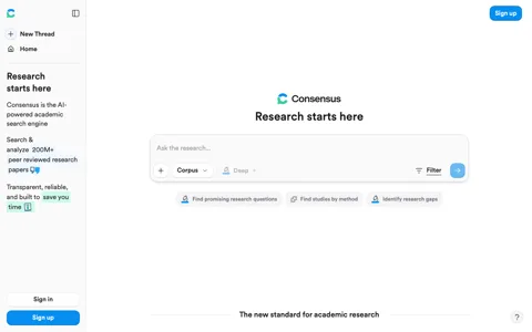 Consensus screenshot