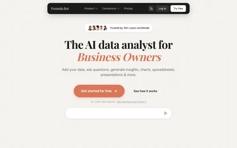 Formula Bot screenshot
