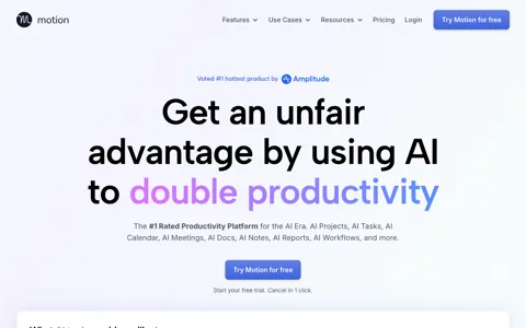 Motion screenshot