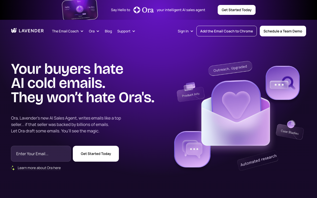 Lavender screenshot