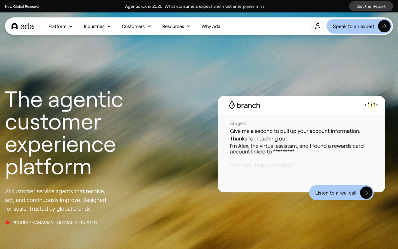 Ada screenshot