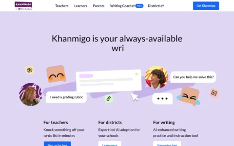 Khanmigo screenshot