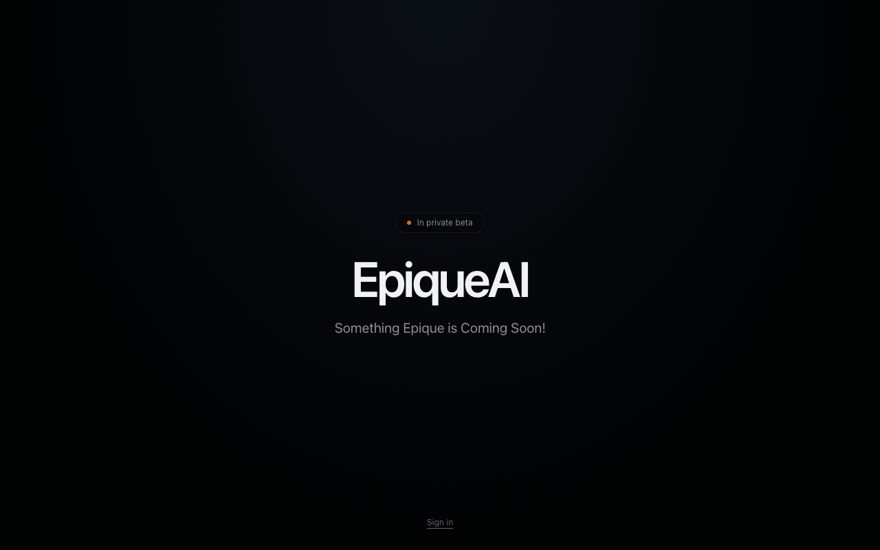 Saleshub / Epique screenshot