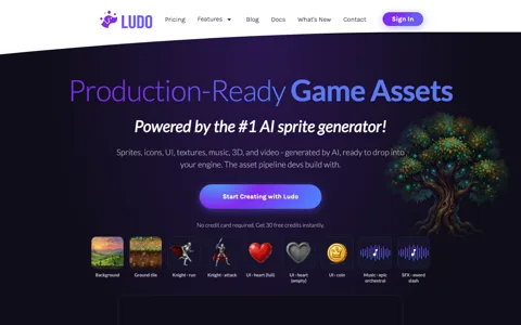Ludo.ai screenshot