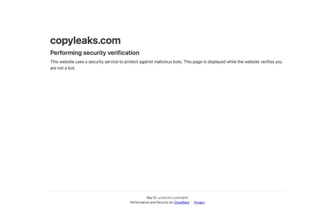 Copyleaks screenshot