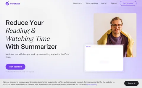 Wordtune Read screenshot