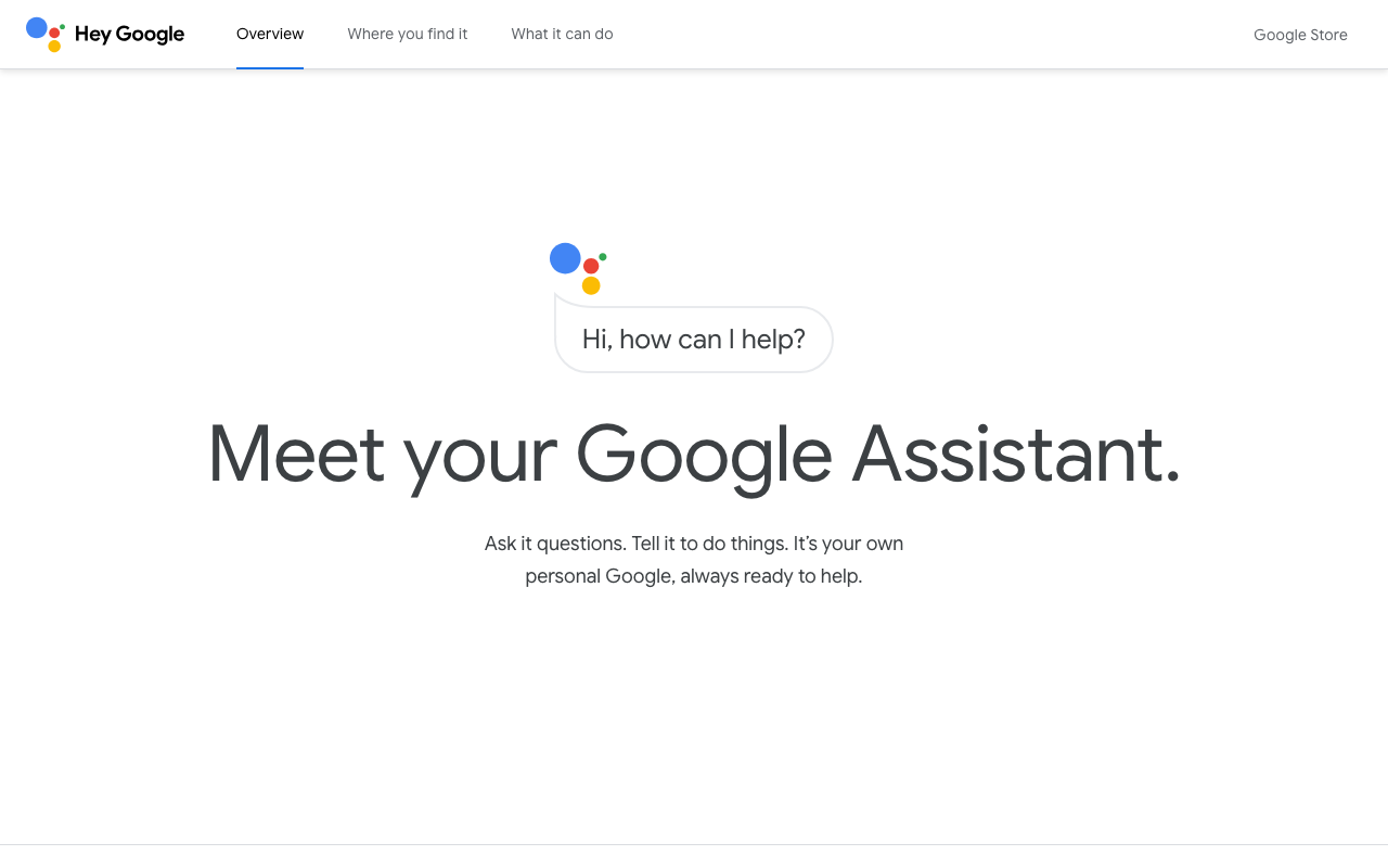 Google Assistant screenshot