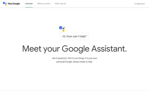 Google Assistant screenshot