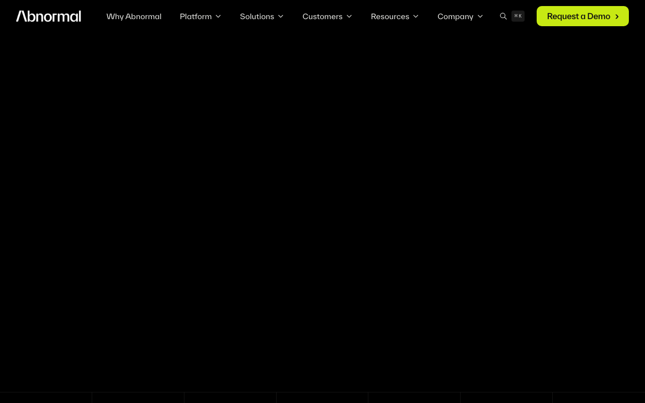 Abnormal Security screenshot