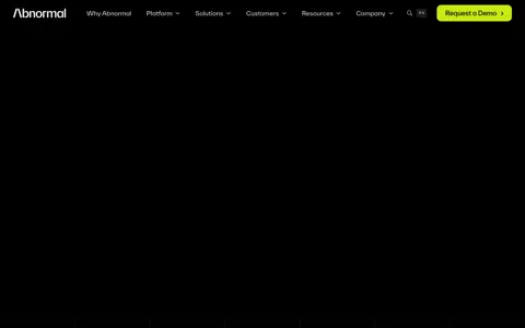 Abnormal Security screenshot