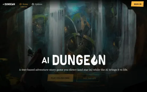 AI Dungeon screenshot