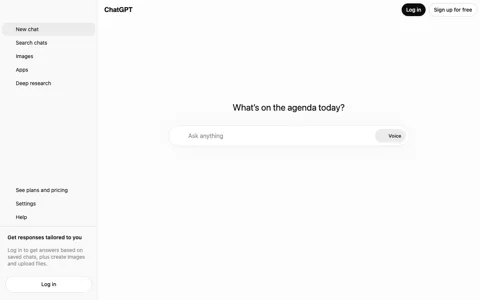 ChatGPT screenshot