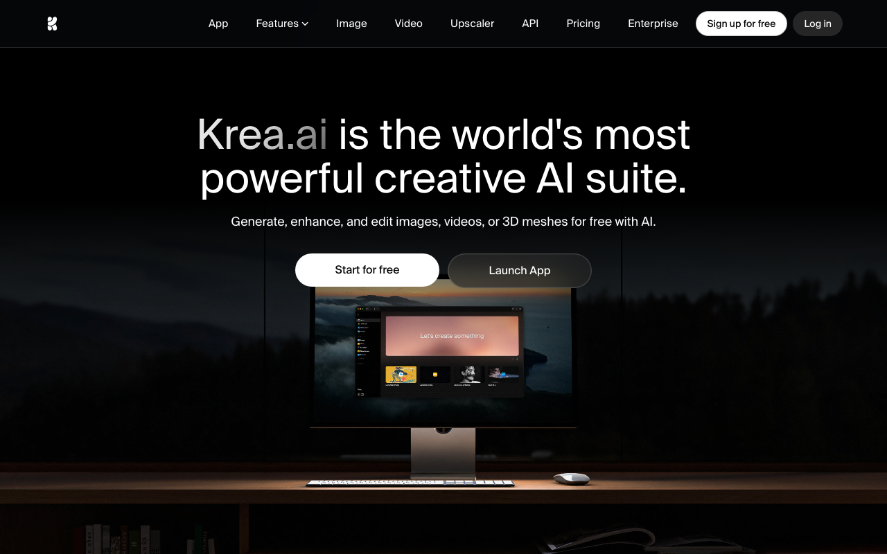 Krea screenshot