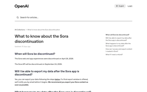 Sora screenshot