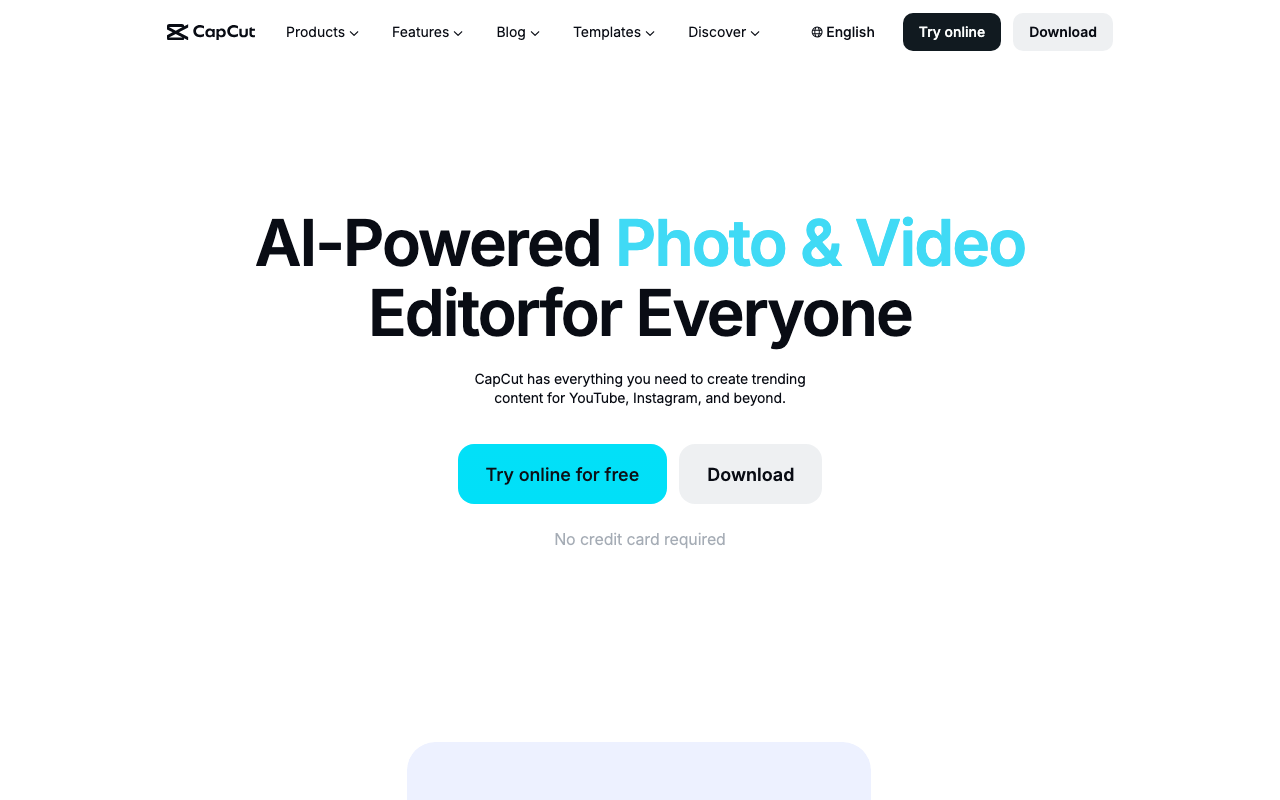 CapCut screenshot