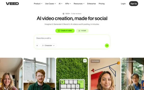 Veed.io screenshot