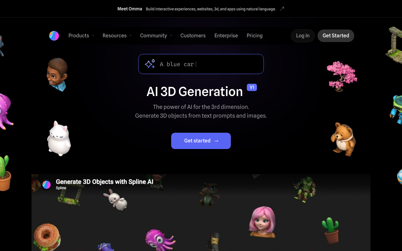 Spline AI screenshot