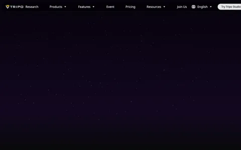 Tripo AI screenshot