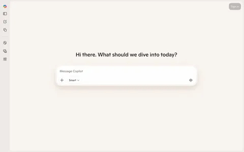 Microsoft Copilot screenshot