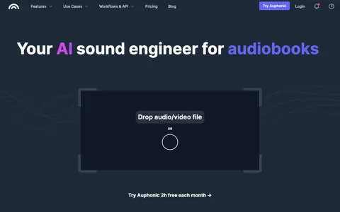 Auphonic screenshot
