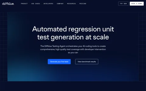 Diffblue screenshot