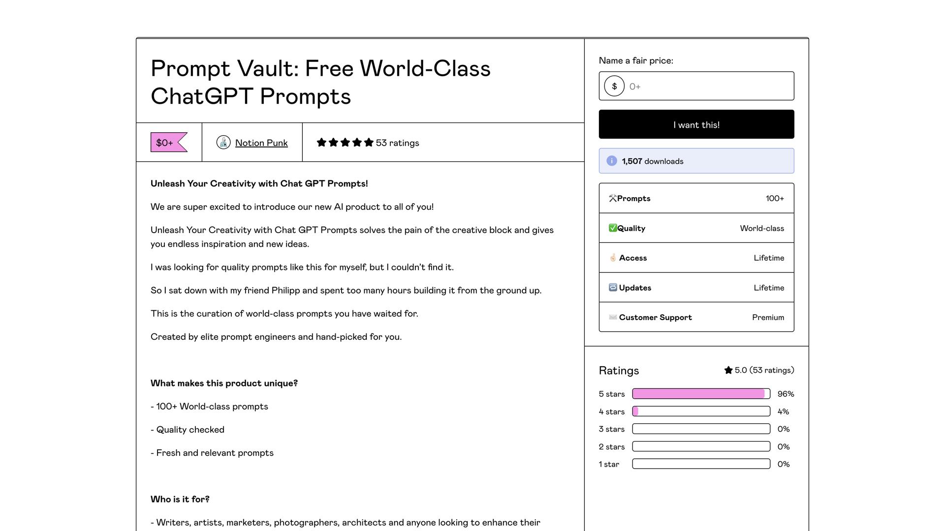 100+ Free World Class Chatgpt Prompts