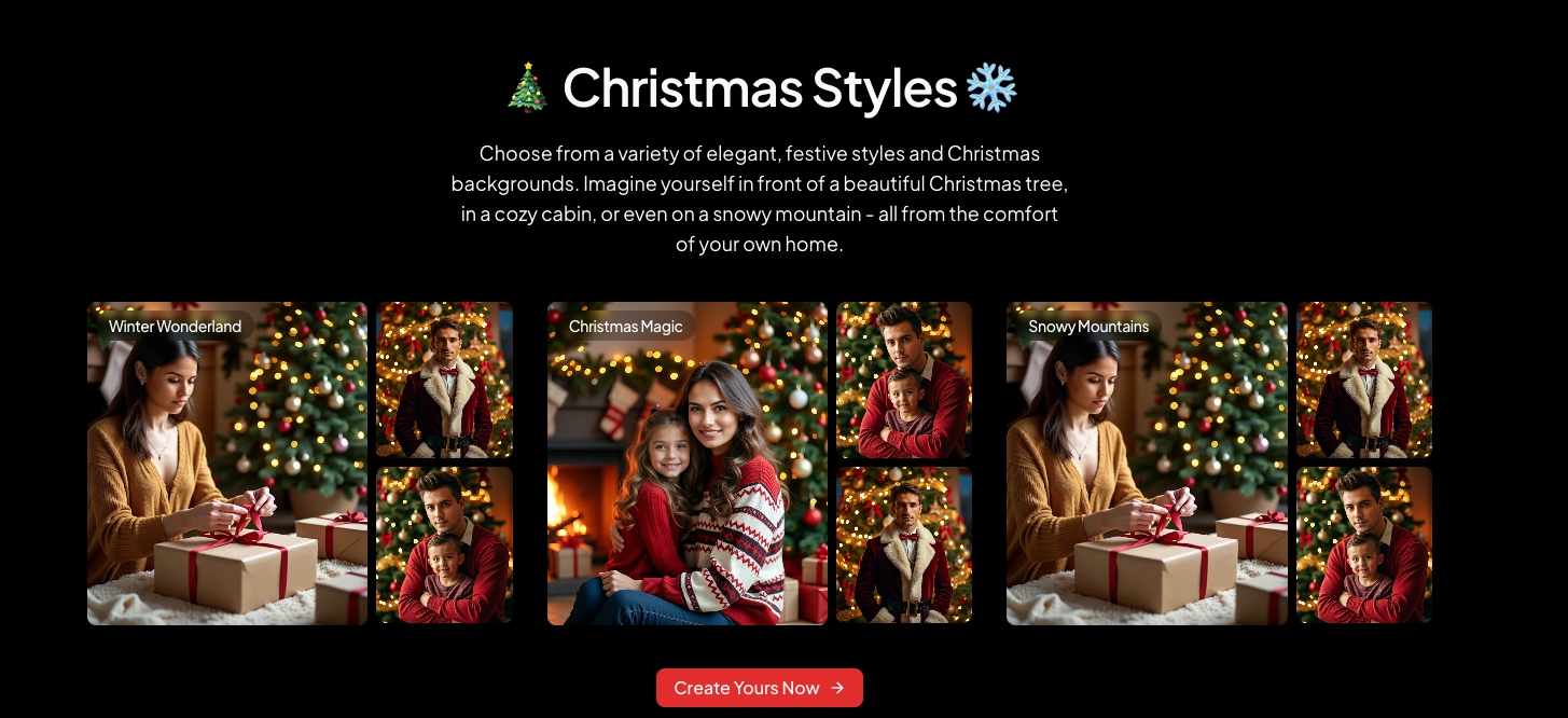 Ai Christmas Photo