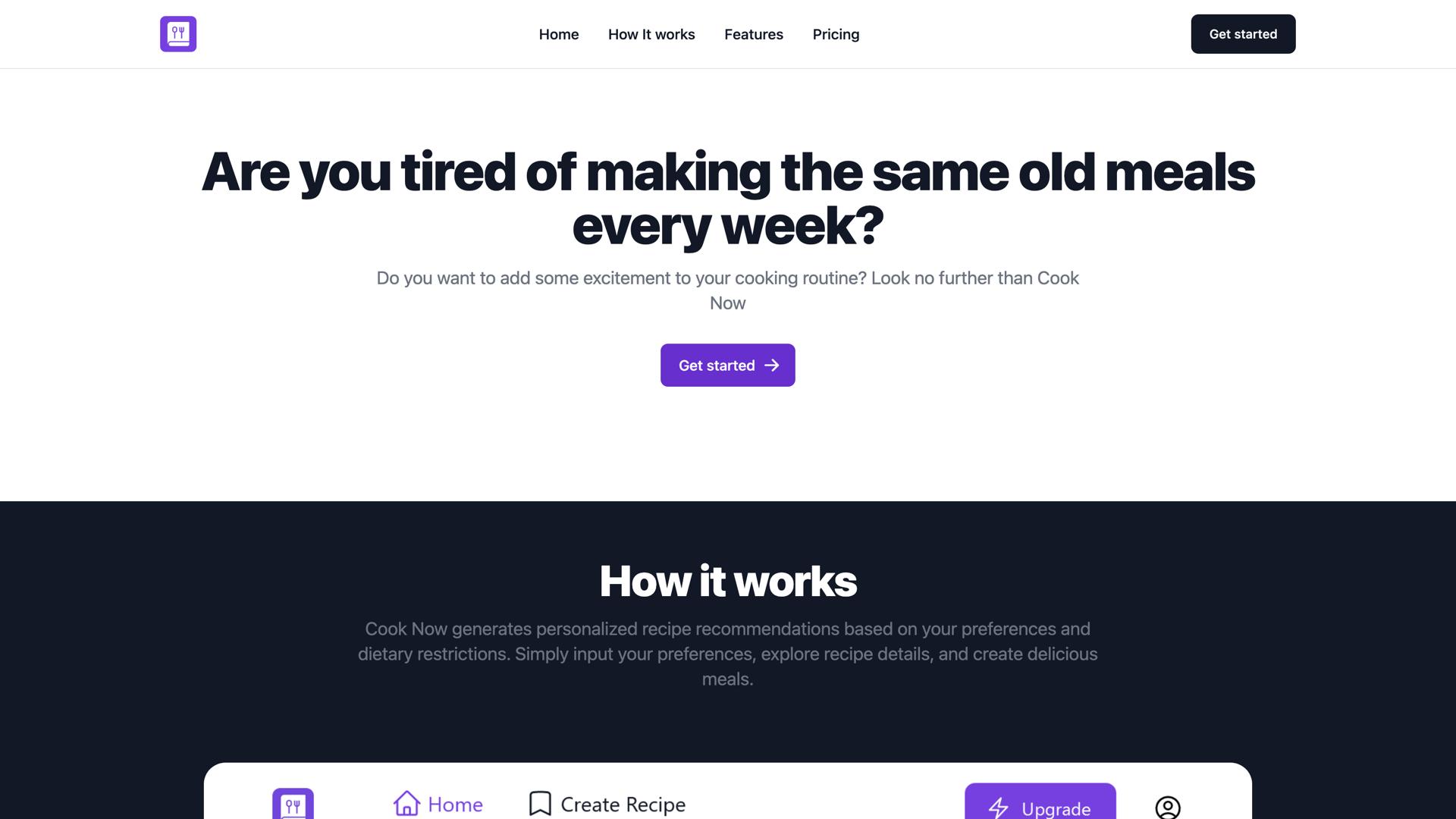 Ai Powered Recipe Generator