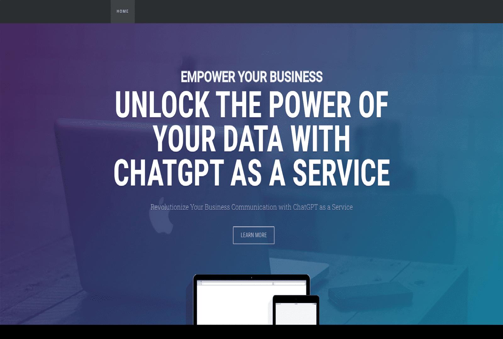 Chatgpt As A Service