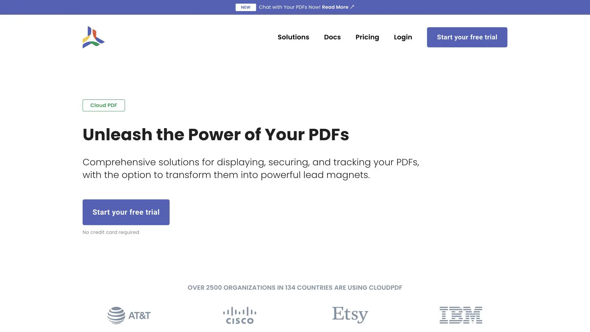 Cloudpdf – Chat With Your Pdfs
