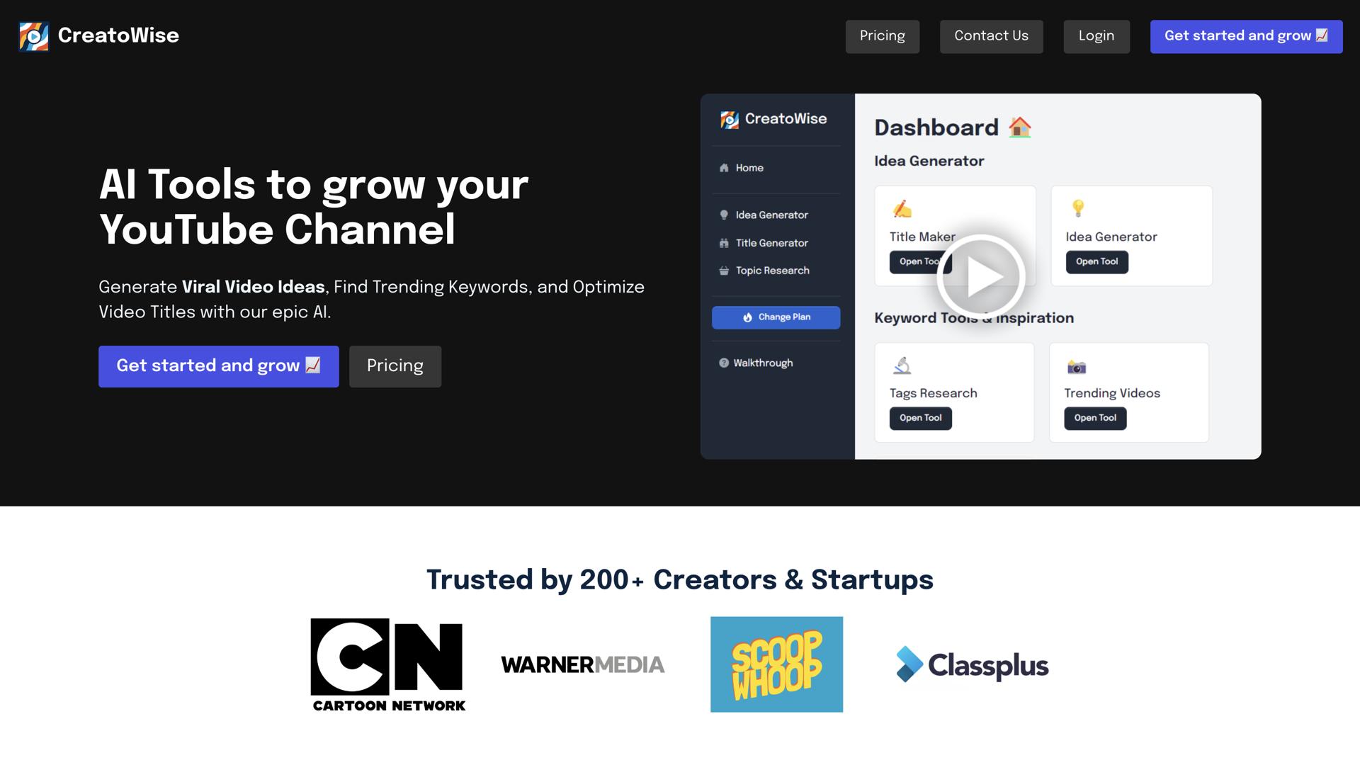 Creatowise For Youtube