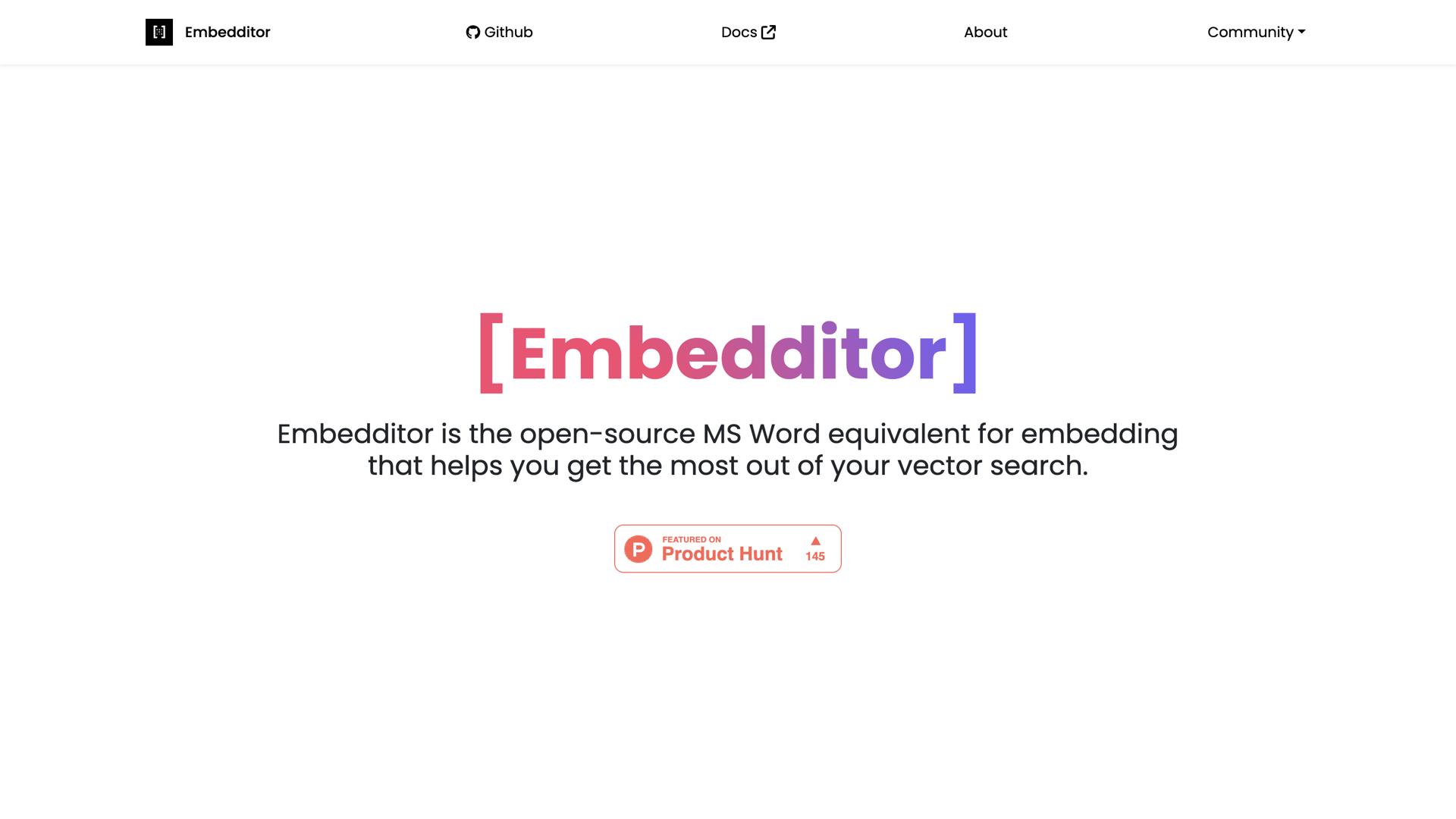 Embedditor